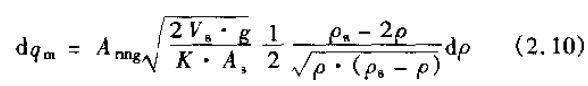轉子流量計基本原理公式